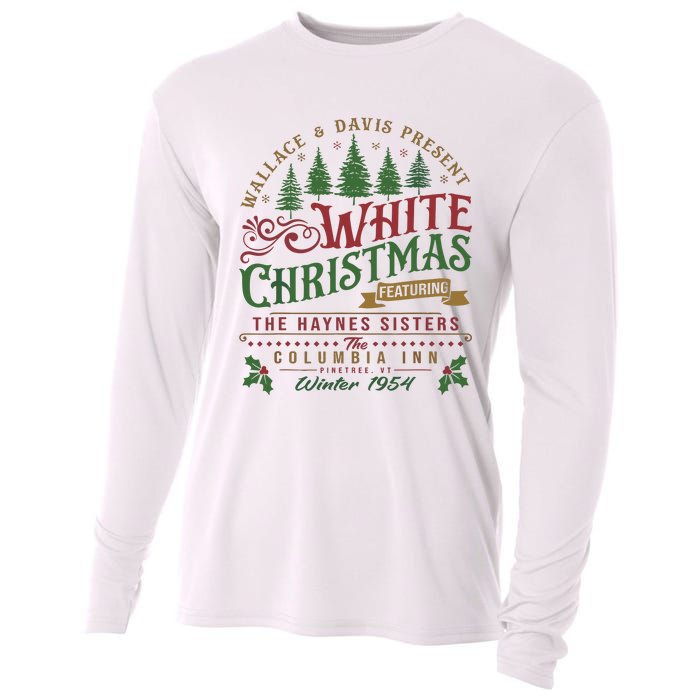 White Christmas Movie 1954 Xmas Song Haynes Sisters Xmas Cooling Performance Long Sleeve Crew