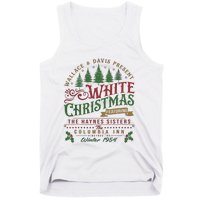 White Christmas Movie 1954 Xmas Song Haynes Sisters Xmas Tank Top