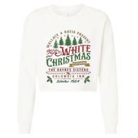 White Christmas Movie 1954 Xmas Song Haynes Sisters Xmas Cropped Pullover Crew