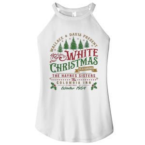 White Christmas Movie 1954 Xmas Song Haynes Sisters Xmas Women's Perfect Tri Rocker Tank