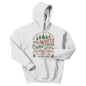 White Christmas Movie 1954 Xmas Song Haynes Sisters Xmas Kids Hoodie