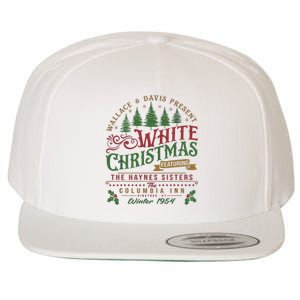 White Christmas Movie 1954 Xmas Song Haynes Sisters Xmas Wool Snapback Cap