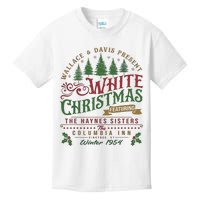 White Christmas Movie 1954 Xmas Song Haynes Sisters Xmas Kids T-Shirt