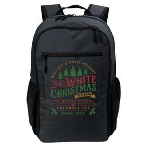 White Christmas Movie 1954 Xmas Song Haynes Sisters Xmas Daily Commute Backpack