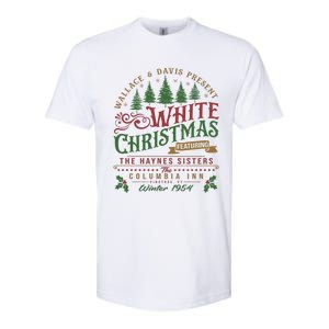 White Christmas Movie 1954 Xmas Song Haynes Sisters Xmas Softstyle CVC T-Shirt