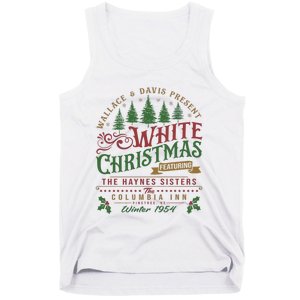 White Christmas Movie 1954 Xmas Song Haynes Sisters Xmas Tank Top