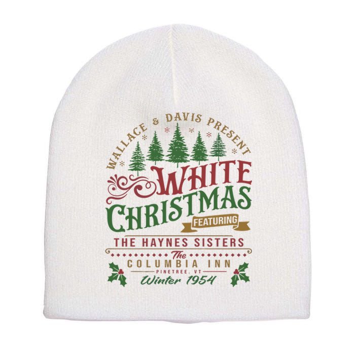 White Christmas Movie 1954 Xmas Song Haynes Sisters Xmas Short Acrylic Beanie