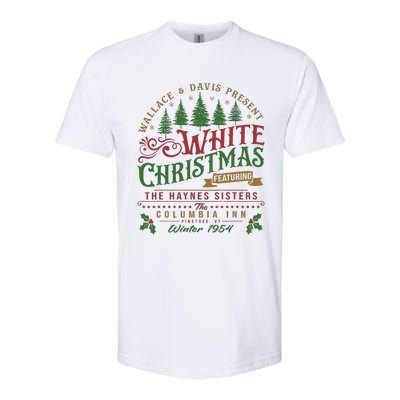 White Christmas Movie 1954 Xmas Song Haynes Sisters Xmas Softstyle CVC T-Shirt