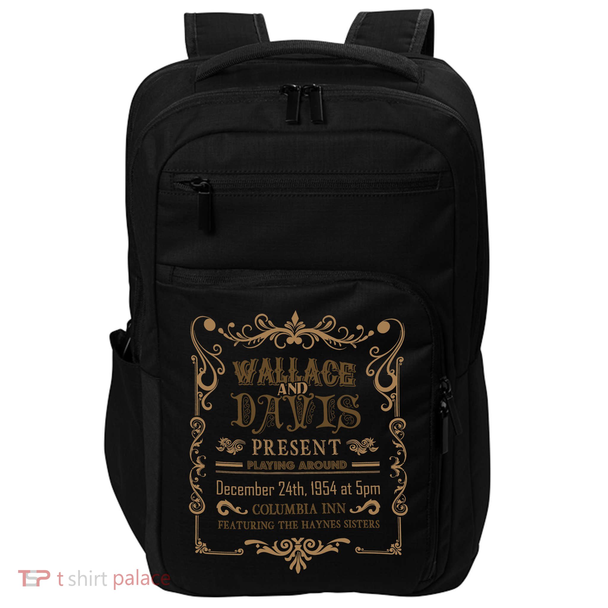 White Christmas Movie Wallace And Davis Present Impact Tech Backpack