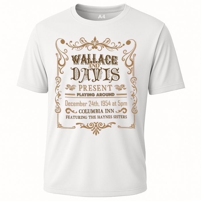 White Christmas Movie Wallace And Davis Present Cooling Performance Crew T-Shirt