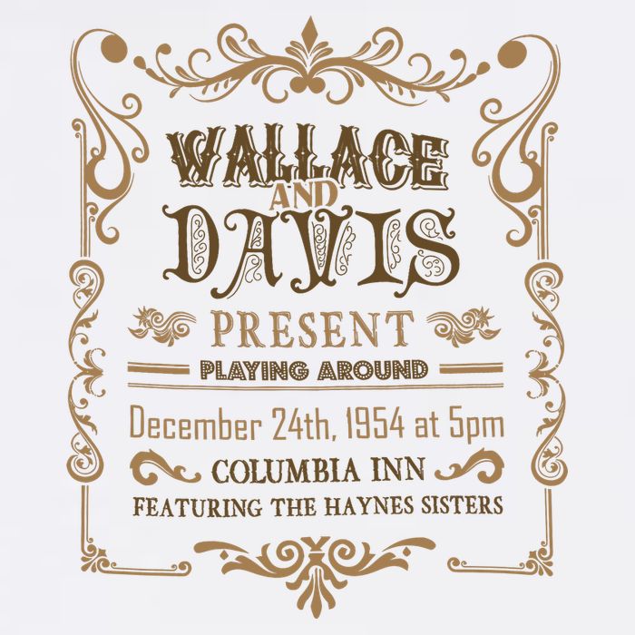 White Christmas Movie Wallace And Davis Present Cooling Performance Crew T-Shirt