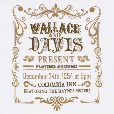 White Christmas Movie Wallace And Davis Present T-Shirt