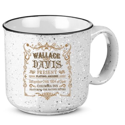 White Christmas Movie Wallace And Davis Present 15oz Campfire Ceramic Mug