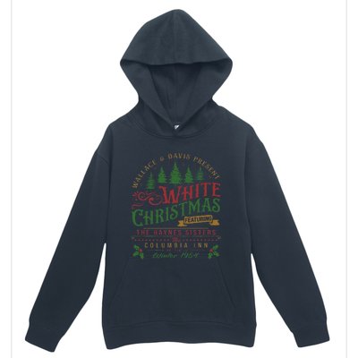 White Christmas Movie 1954 Xmas Song Haynes Sisters Xmas Urban Pullover Hoodie