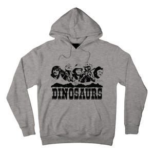 Western Country Music Legends Dinosaurs Tall Hoodie