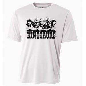 Western Country Music Legends Dinosaurs Cooling Performance Crew T-Shirt