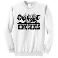 Western Country Music Legends Dinosaurs Sweatshirt