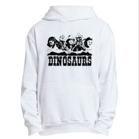 Western Country Music Legends Dinosaurs Urban Pullover Hoodie