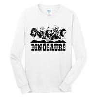 Western Country Music Legends Dinosaurs Tall Long Sleeve T-Shirt