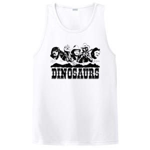 Western Country Music Legends Dinosaurs PosiCharge Competitor Tank