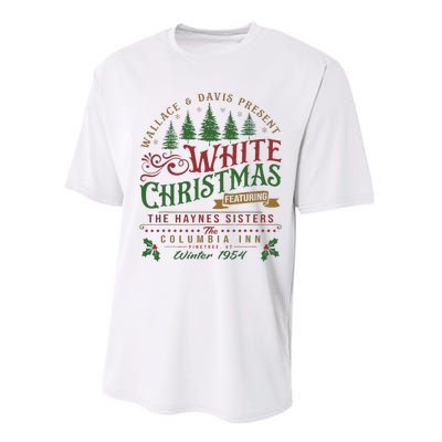 White Christmas Movie 1954 Xmas Song Haynes Sisters Xmas Performance Sprint T-Shirt