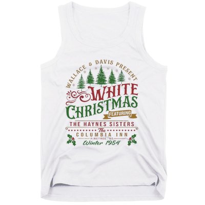 White Christmas Movie 1954 Xmas Song Haynes Sisters Xmas Tank Top