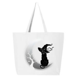 Witch Cat Moon Halloween 25L Jumbo Tote