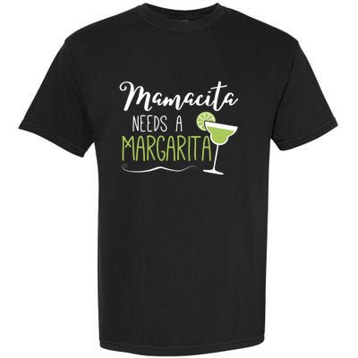 Wo Cute Margaritas Senoritas Mamacita Needs A Margarita Great Gift Garment-Dyed Heavyweight T-Shirt