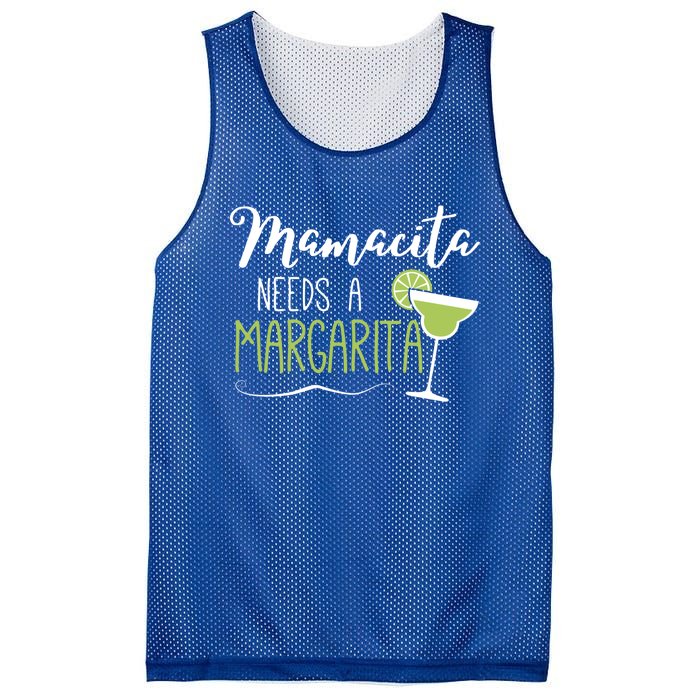 Wo Cute Margaritas Senoritas Mamacita Needs A Margarita Great Gift Mesh Reversible Basketball Jersey Tank