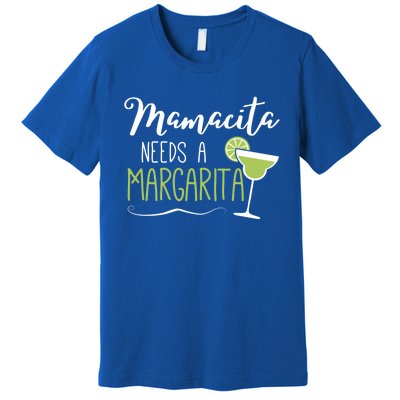 Wo Cute Margaritas Senoritas Mamacita Needs A Margarita Great Gift Premium T-Shirt