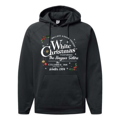 White Christmas Movie 1954 Performance Fleece Hoodie