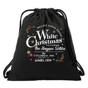 White Christmas Movie 1954 Drawstring Bag