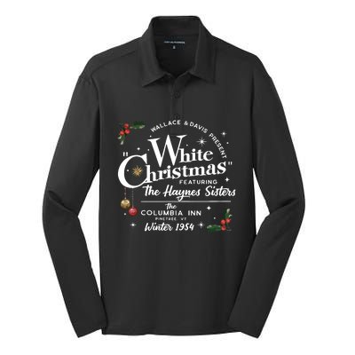 White Christmas Movie 1954 Silk Touch Performance Long Sleeve Polo