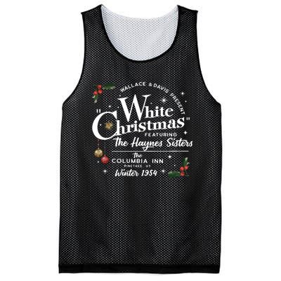 White Christmas Movie 1954 Mesh Reversible Basketball Jersey Tank