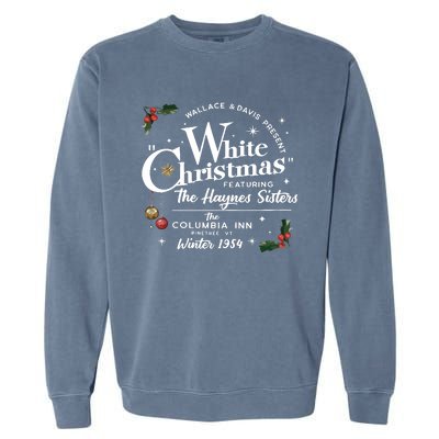 White Christmas Movie 1954 Garment-Dyed Sweatshirt