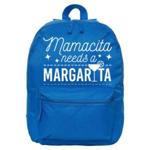 Wo Cute Margaritas Senoritas Mamacita Needs A Margarita Cute Gift 16 in Basic Backpack