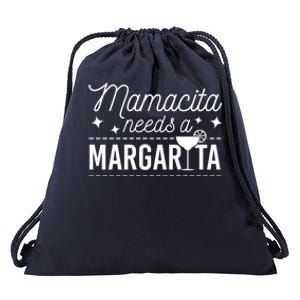 Wo Cute Margaritas Senoritas Mamacita Needs A Margarita Cute Gift Drawstring Bag