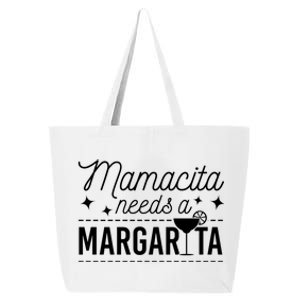 Wo Cute Margaritas Senoritas Mamacita Needs A Margarita Cute Gift 25L Jumbo Tote