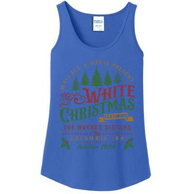 White Christmas Movie 1954 Xmas Song Haynes Sisters Xmas  Ladies Essential Tank