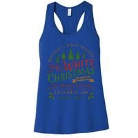 White Christmas Movie 1954 Xmas Song Haynes Sisters Xmas  Women's Racerback Tank