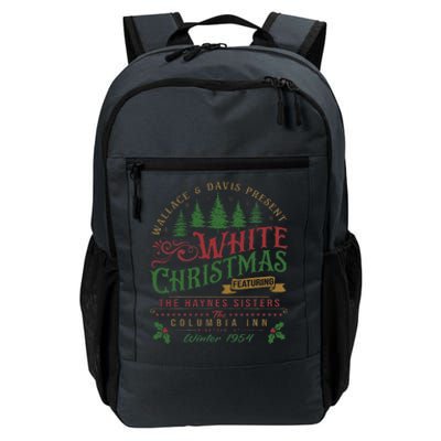 White Christmas Movie 1954 Xmas Song Haynes Sisters Xmas  Daily Commute Backpack