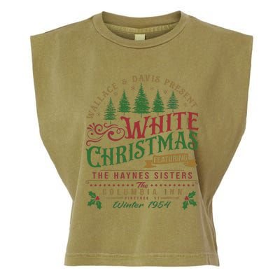 White Christmas Movie 1954 Xmas Song Haynes Sisters Xmas  Garment-Dyed Women's Muscle Tee