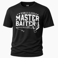 World Class Master Baiter - Fisherman - Funny Fishing Cooling Performance Crew T-Shirt