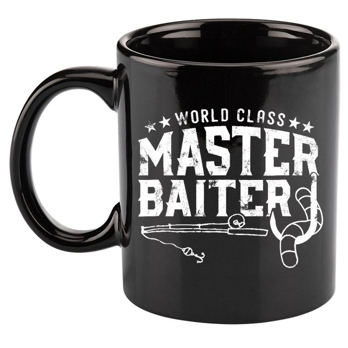World Class Master Baiter - Fisherman - Funny Fishing 11oz C Handle Ceramic Mug