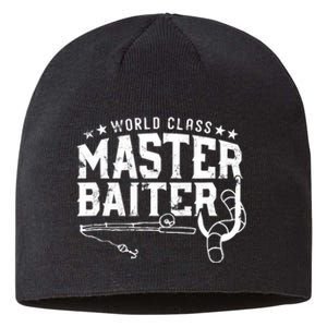 World Class Master Baiter - Fisherman - Funny Fishing Sustainable Beanie