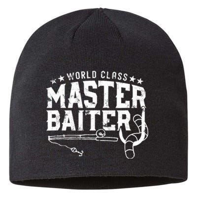 World Class Master Baiter - Fisherman - Funny Fishing Sustainable Beanie