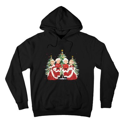 White Christmas Movie 1954 Xmas Song Holiday Pajamas Retro Hoodie