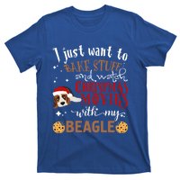 Watch Christmas Movies With My Beagle Dog Lover Gift T-Shirt