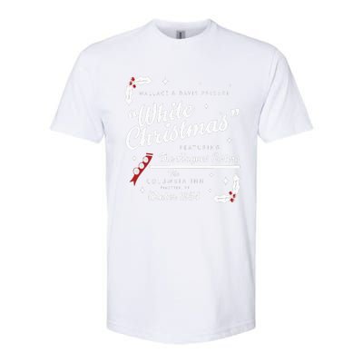 White Christmas Movie 1954 Xmas Song Haynes Sisters Xmas Softstyle CVC T-Shirt