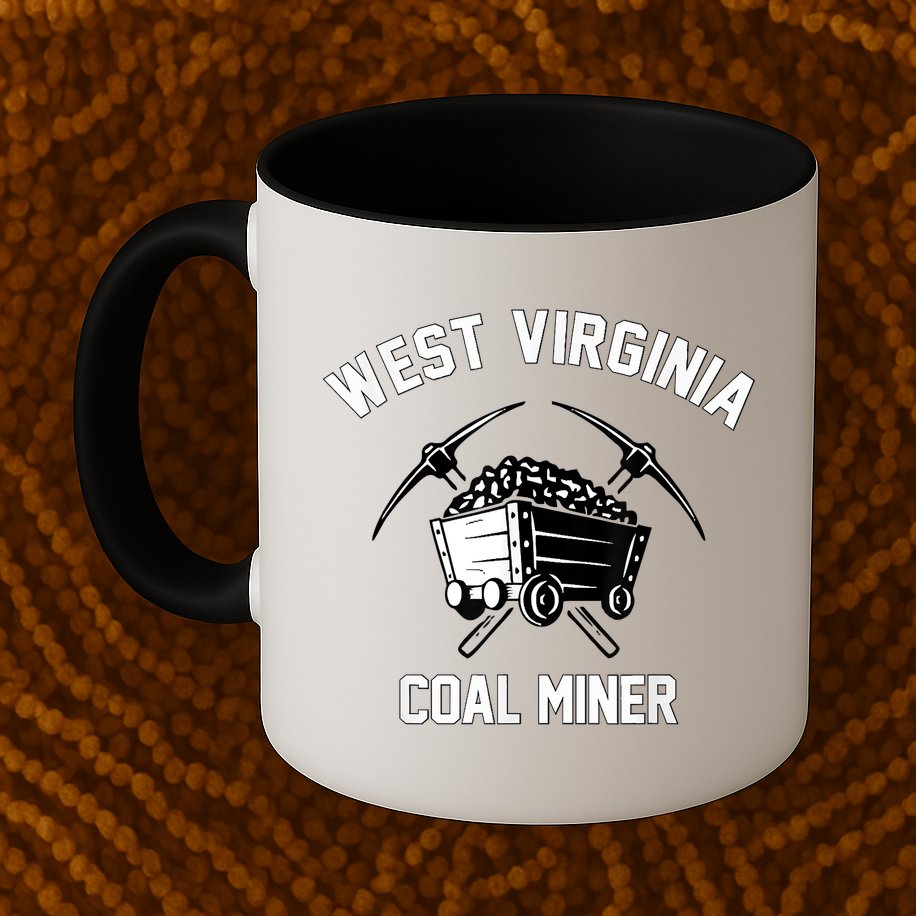 WV Coal Miner Mug